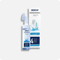 facial cleanser with brush