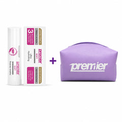Lip balm+ premier bag