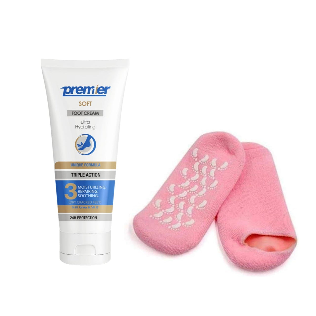 Foot cream + Moisturizing Socks